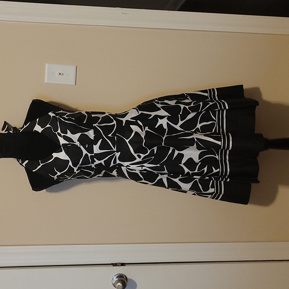 WHBM fit & flare halter dress!